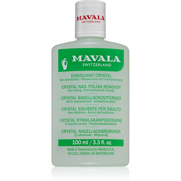 Mavala Mavala Crystal Nail Polish Remover odstranjevalec laka za nohte brez acetona 100 ml