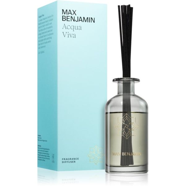 MAX Benjamin MAX Benjamin Acqua Viva aroma difuzor s polnilom 150 ml