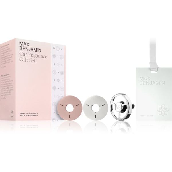 MAX Benjamin MAX Benjamin Car Fragrance Gift Set dišava za avto darilni set