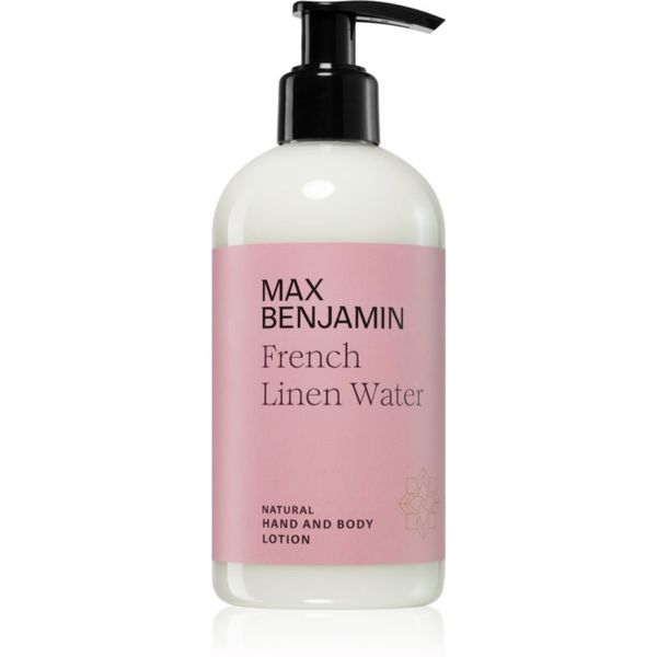 MAX Benjamin MAX Benjamin French Linen Water losjon za roke in telo 300 ml