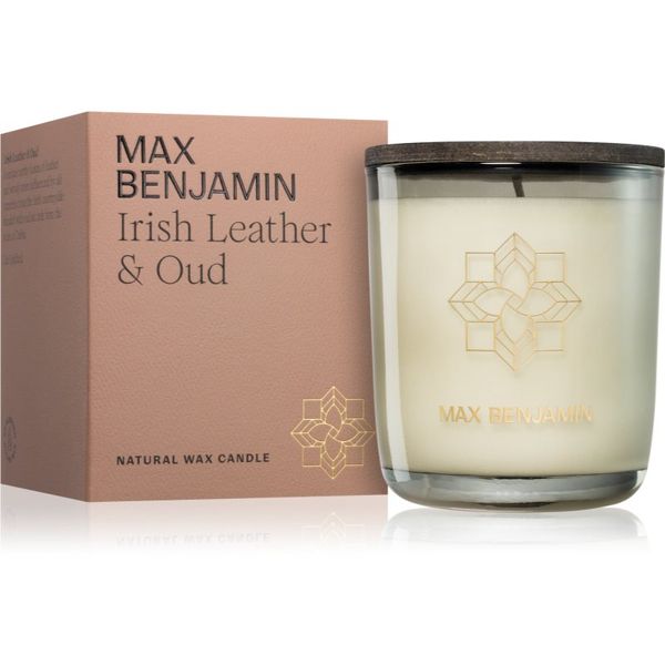 MAX Benjamin MAX Benjamin Irish Leather & Oud dišeča sveča 210 g
