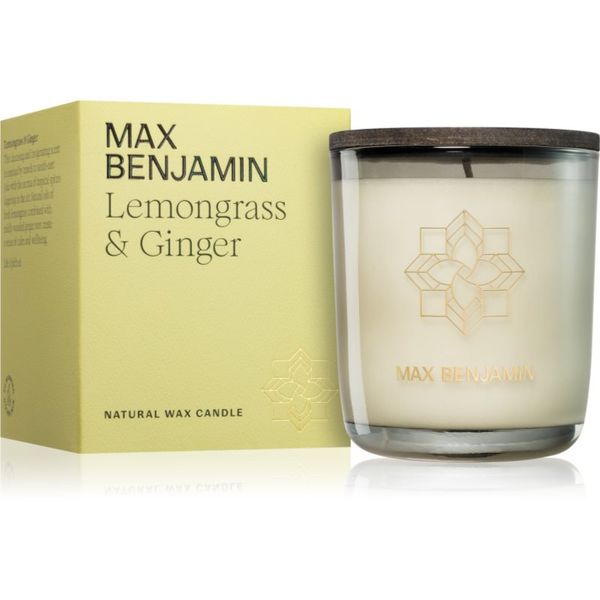 MAX Benjamin MAX Benjamin Lemongrass & Ginger dišeča sveča 210 g