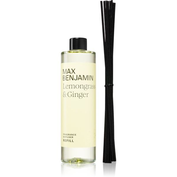 MAX Benjamin MAX Benjamin Lemongrass & Ginger nadomestno polnilo za aroma difuzor 300 ml