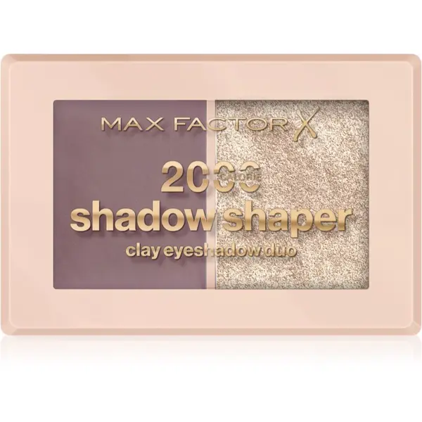 Max Factor Max Factor 2000 Calorie Shadow Shaper duo senčila za oči odtenek 030 Shell Shadow 4 g