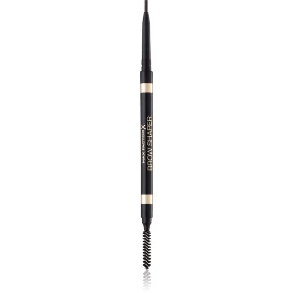 Max Factor Max Factor Brow Shaper samodejni svinčnik za obrvi s krtačko odtenek 30 Deep Brown 1 g