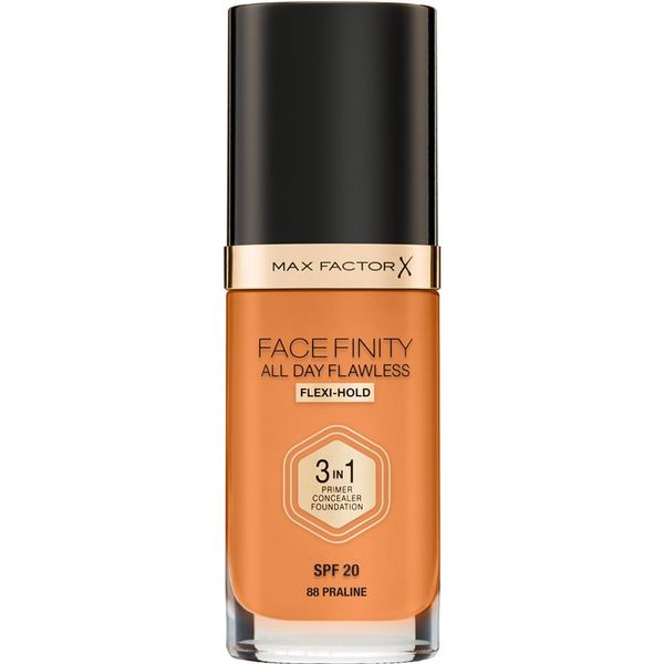 Max Factor Max Factor Facefinity All Day Flawless dolgoobstojen tekoči puder SPF 20 odtenek 88 Praline 30 ml