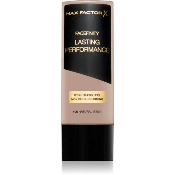 Max Factor Max Factor Facefinity Lasting Performance tekoči puder za dolgoobstojen učinek odtenek 106 Natural Beige 35 ml