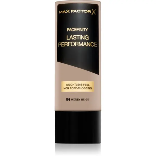Max Factor Max Factor Facefinity Lasting Performance tekoči puder za dolgoobstojen učinek odtenek 108 Honey Beige 35 ml