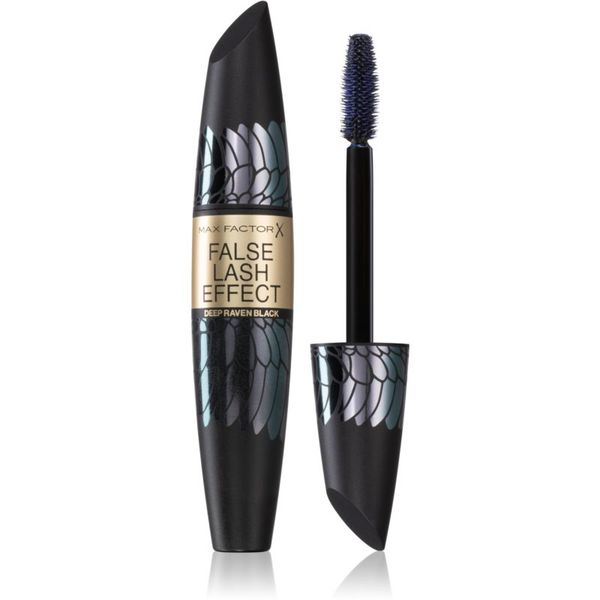 Max Factor Max Factor False Lash Effect Maskaro za volumen in definicijo trepalnic odtenek Deep Raven Black 13,1 ml