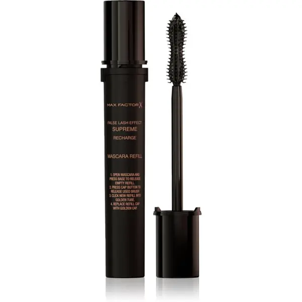 Max Factor Max Factor False Lash Effect Serum Mascara maskara z učinkom umetnih trepalnic nadomestno polnilo odtenek Black 8 ml