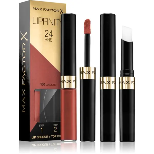 Max Factor Max Factor Lipfinity Lip Colour dolgoobstojna šminka z balzamom odtenek 130 Luscious 4,2 g