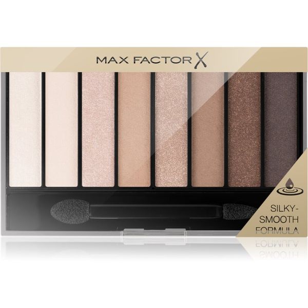 Max Factor Max Factor Masterpiece Nude Palette paleta senčil za oči odtenek 001 Cappuccino Nudes 6,5 g