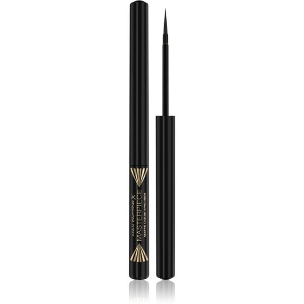 Max Factor Max Factor Masterpiece vodoodporno črtalo za oči z mat učinkom odtenek 01 Black 1,7 ml