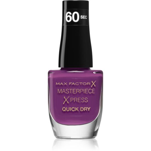 Max Factor Max Factor Masterpiece Xpress hitro sušeči lak za nohte odtenek 360 Pretty As Plum 8 ml