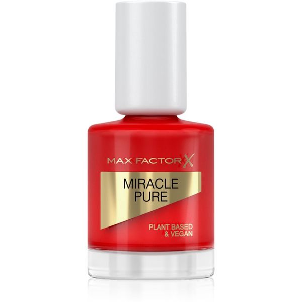 Max Factor Max Factor Miracle Pure dolgoobstojen lak za nohte odtenek 305 Scarlet Poppy 12 ml