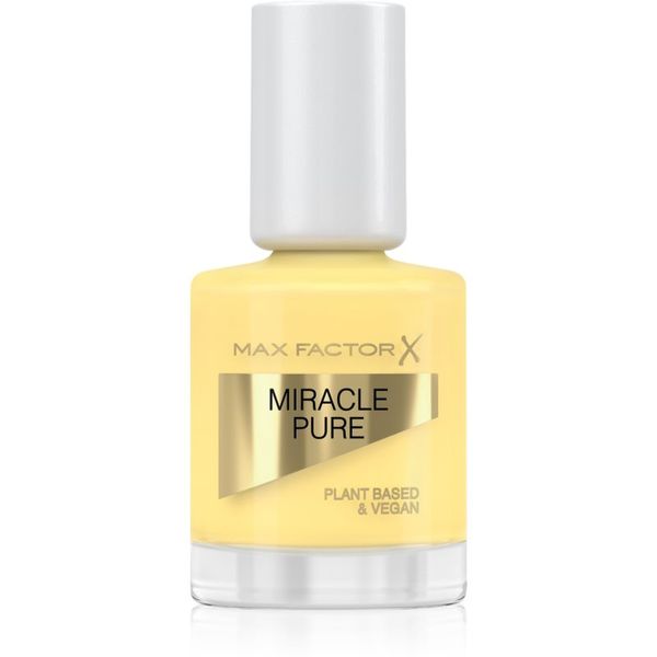 Max Factor Max Factor Miracle Pure dolgoobstojen lak za nohte odtenek 500 Lemon Tea 12 ml