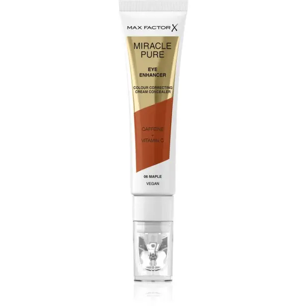 Max Factor Max Factor Miracle Pure kremasti korektor proti oteklinam in temnim kolobarjem odtenek 06 Maple 10 ml