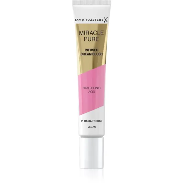 Max Factor Max Factor Miracle Pure kremasto rdečilo odtenek 01 Radiant Rose 15 ml