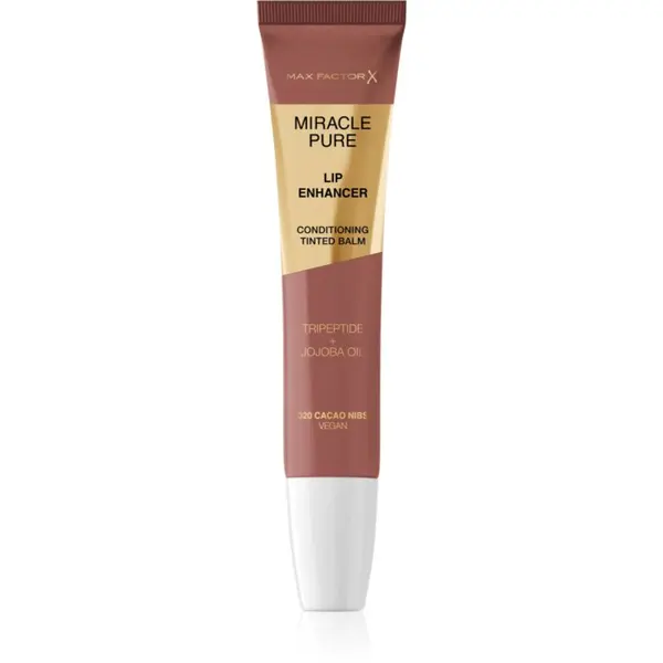 Max Factor Max Factor Miracle Pure Lip Enhancer vlažilni sijaj za ustnice odtenek 020 Cacao Nibs 12 ml