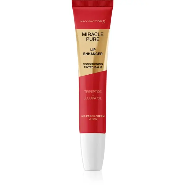 Max Factor Max Factor Miracle Pure Lip Enhancer vlažilni sijaj za ustnice odtenek 070 Peach Cream 12 ml
