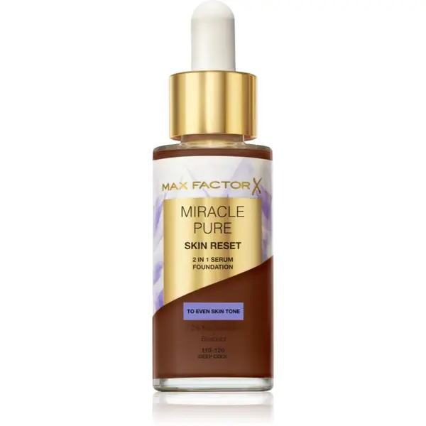 Max Factor Max Factor Miracle Pure Skin Reset negovalni tekoči puder odtenek 110-120 Deep Cool 30 ml