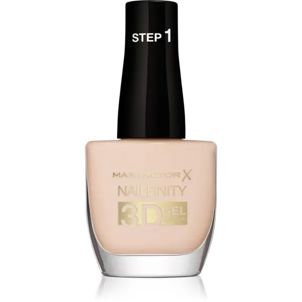 Max Factor Max Factor Nailfinity Gel Colour gel lak za nohte brez uporabe UV/LED lučke odtenek 207 For Real 12 ml