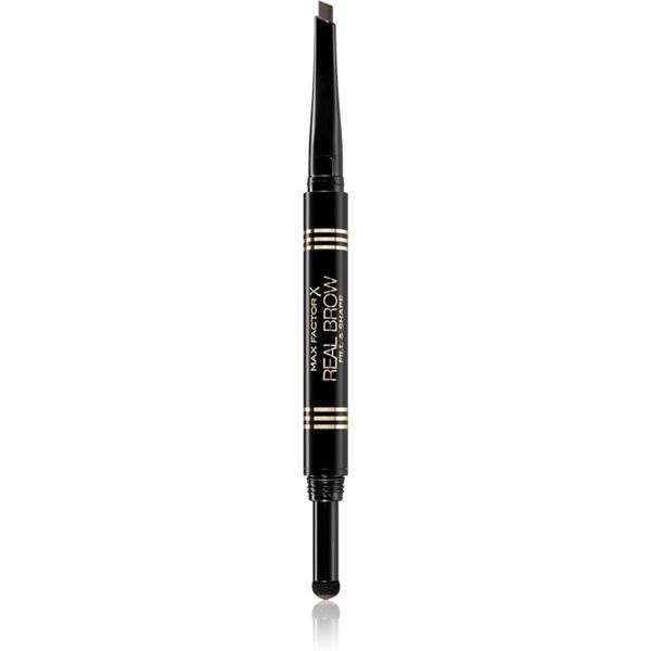 Max Factor Max Factor Real Brow Fill & Shape svinčnik za obrvi odtenek 03 Medium Brown 0.6 g