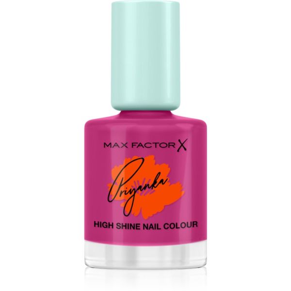 Max Factor Max Factor x Priyanka Miracle Pure hitro sušeči lak za nohte limitirana edicija odtenek 310 Flourishing Lilac 12 ml