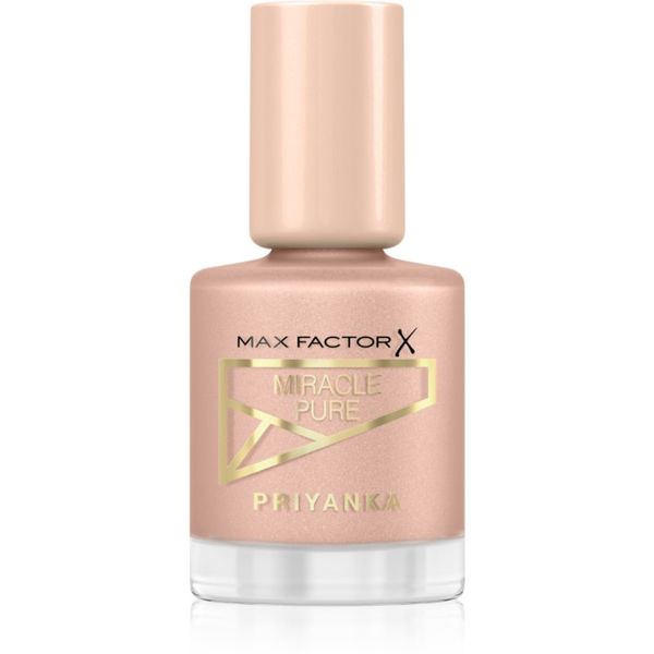 Max Factor Max Factor x Priyanka Miracle Pure negovalni lak za nohte odtenek 775 Radiant Rose 12 ml