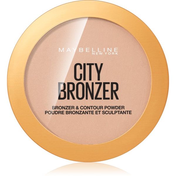 Maybelline Maybelline City Bronzer bronzer in puder za konture odtenek 250 Medium Warm 8 g
