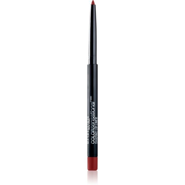 Maybelline Maybelline Color Sensational Shaping Lip Liner svinčnik za ustnice s šilčkom odtenek 90 Brick Red 1,2 g