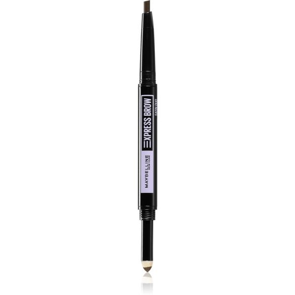 Maybelline Maybelline Express Brow Satin Duo svinčnik in puder za obrvi duo odtenek 01 - Dark Blonde