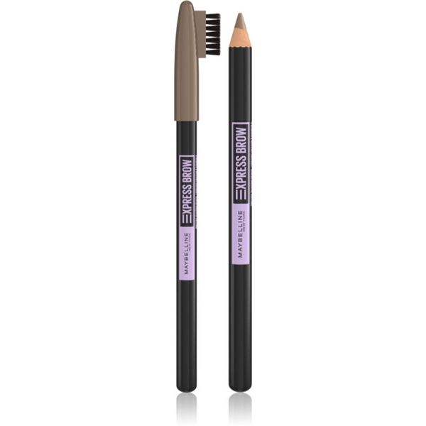 Maybelline Maybelline Express Brow svinčnik za obrvi z gelasto teksturo odtenek 03 Soft Brown 1 kos