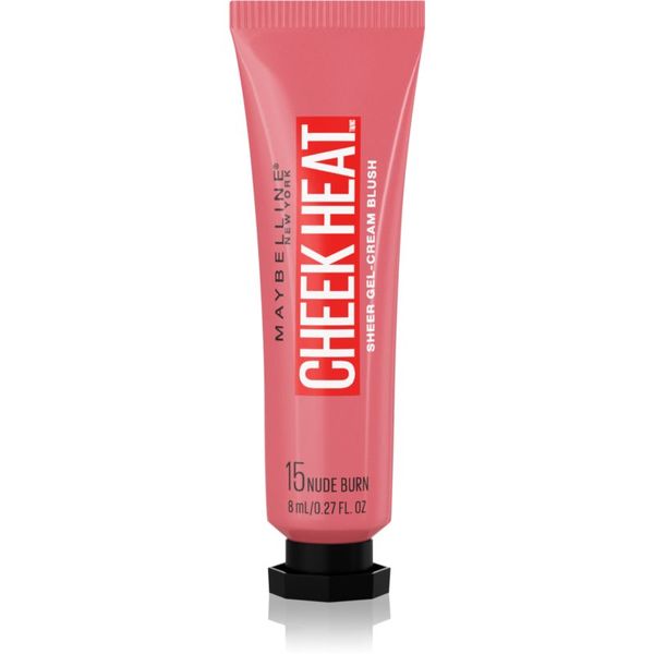 Maybelline Maybelline Face Studio Cheek Heat kremasto rdečilo odtenek 15 Nude Burn 10 ml