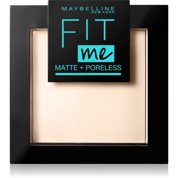 Maybelline Maybelline Fit Me! Matte+Poreless matirajoči puder odtenek 105 Natural Ivory 9 g