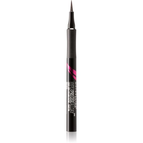 Maybelline Maybelline Hyper Precise tekoče črtalo v peresu odtenek Forest Brown 1 ml