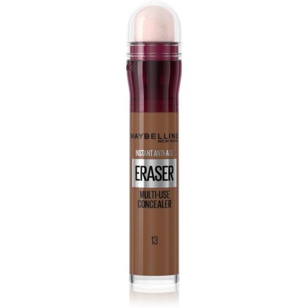 Maybelline Maybelline Instant Anti Age Eraser tekoči korektor z aplikatorjem z gobico odtenek 13 Cocoa 6,8 ml