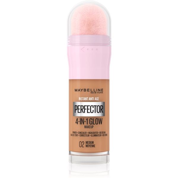 Maybelline Maybelline Instant Perfector 4-in-1 posvetlitveni tekoči puder za naraven videz odtenek 02 Medium 20 ml