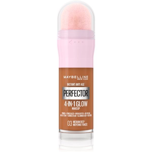 Maybelline Maybelline Instant Perfector 4-in-1 posvetlitveni tekoči puder za naraven videz odtenek 03 Medium Deep 20 ml