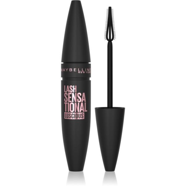 Maybelline Maybelline Lash Sensational maskara za volumen in ločitev trepalnic odtenek Black 9.5 ml