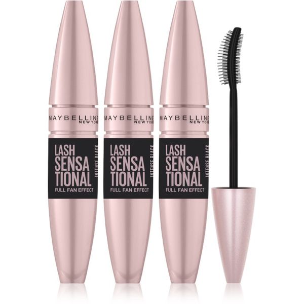 Maybelline Maybelline Lash Sensational maskara za volumen Intense Black odtenek