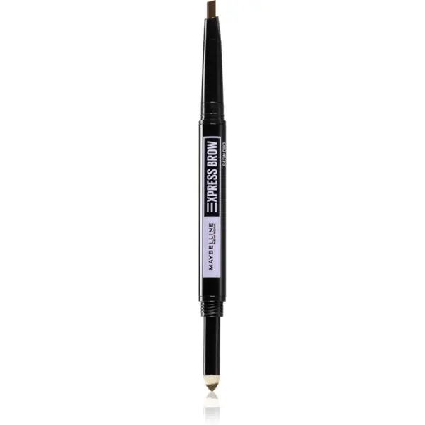 MAYBELLINE NEW YORK MAYBELLINE NEW YORK Express Brow Satin Duo svinčnik in puder za obrvi duo odtenek 02 - Medium Brown