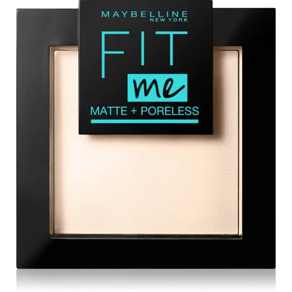 MAYBELLINE NEW YORK MAYBELLINE NEW YORK Fit Me! Matte+Poreless matirajoči puder odtenek 105 Natural Ivory 9 g