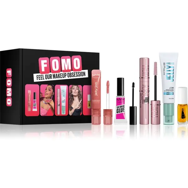MAYBELLINE NEW YORK MAYBELLINE NEW YORK FOMO Box darilni set za ženske