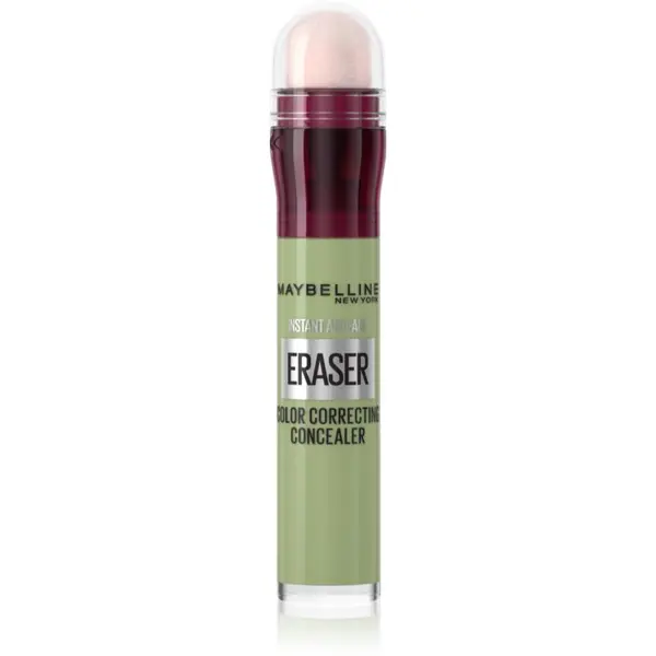 MAYBELLINE NEW YORK MAYBELLINE NEW YORK Instant Anti Age Eraser tekoči korektor z aplikatorjem z gobico odtenek Green 6.8 ml