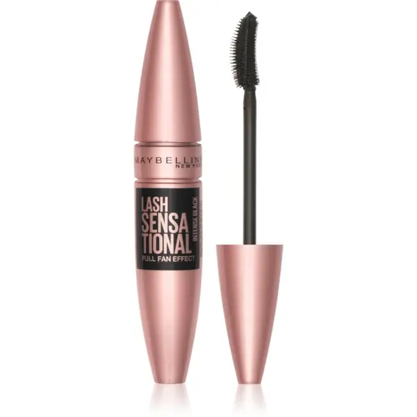 MAYBELLINE NEW YORK MAYBELLINE NEW YORK Lash Sensational podaljševalna maskara za polne trepalnice odtenek Intense Black 9.5 ml