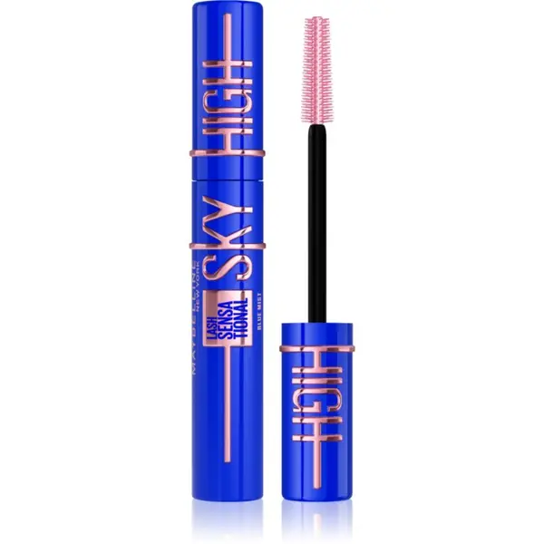 MAYBELLINE NEW YORK MAYBELLINE NEW YORK Lash Sensational Sky High maskara za volumen in podaljšanje trepalnic odtenek Blue Mist 7.2 ml