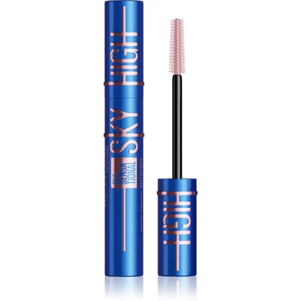 MAYBELLINE NEW YORK MAYBELLINE NEW YORK Lash Sensational Sky High maskara za volumen in podaljšanje trepalnic odtenek Navy Blue 7.2 ml
