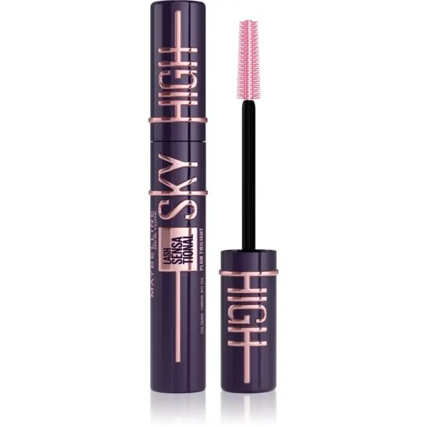 MAYBELLINE NEW YORK MAYBELLINE NEW YORK Lash Sensational Sky High maskara za volumen in podaljšanje trepalnic odtenek Plum Twilight 7.2 ml