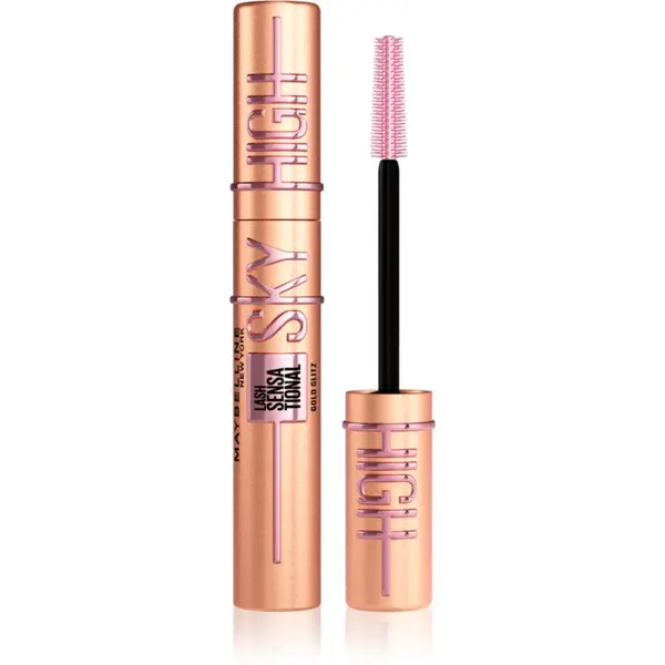 MAYBELLINE NEW YORK MAYBELLINE NEW YORK Lash Sensational Sky High maskara za volumen in podaljšanje trepalnic odtenek Rose Gold 7.5 ml